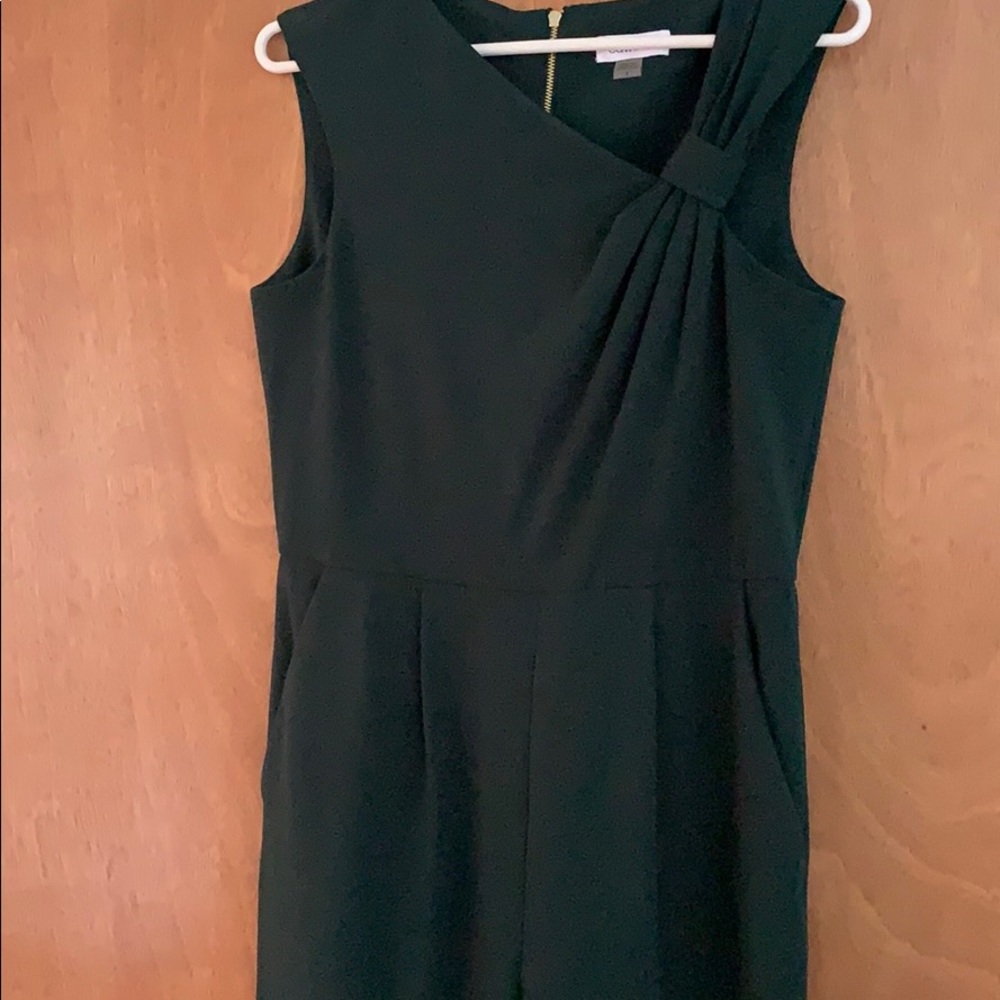 Dark green jumpsuit